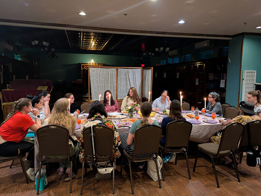 Shabbat Dining Hall